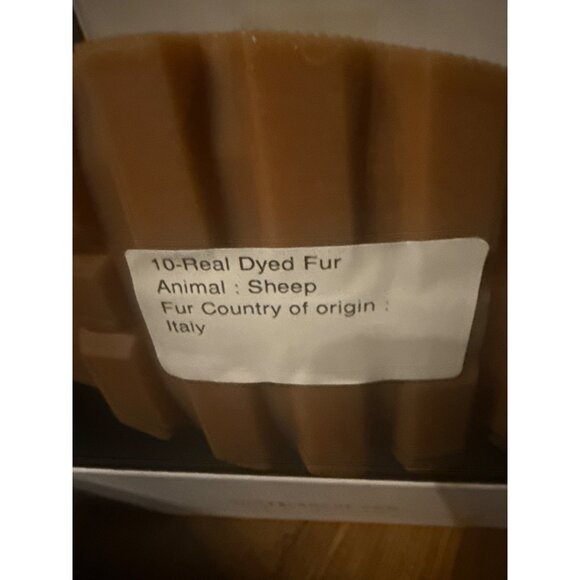 Voile Blanche Cleofe Beige Shearling Leather Booties for Women Size 38 EU New - Picture 12 of 12